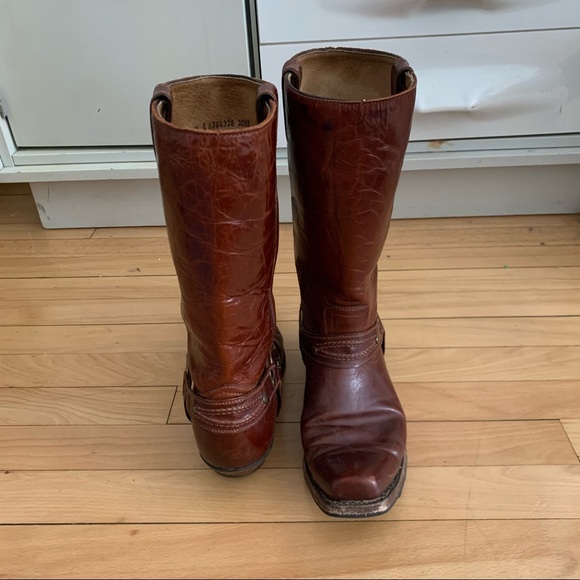 Genuine leather vintage cowboy boots! - Picture 2 of 4